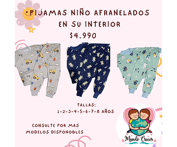 Pijamas micropolar Todas las tallas