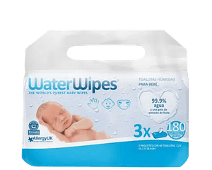 Water Wipes 3 pack 180 uds