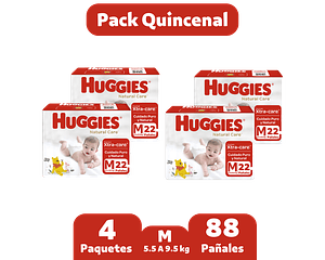 Huggies Natural care M 88 Pañales