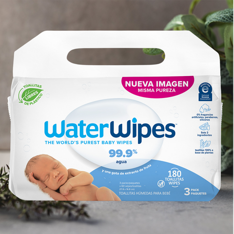 WaterWipes Toallitas Húmedas Tripack Bio