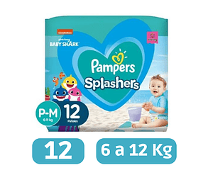 Pampers Splashers Talla P-M
