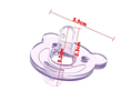 Chupete Pack De Silicona Osito