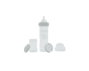 Mamadera Twistshake Anti-Cólico 330ml blanca 