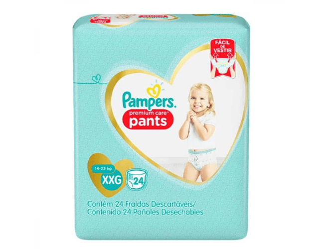 Pampers Premium Care Pants XXG 24 Pañales