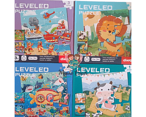 Puzzle Para Niños (Es un libro con 3 Puzzles)