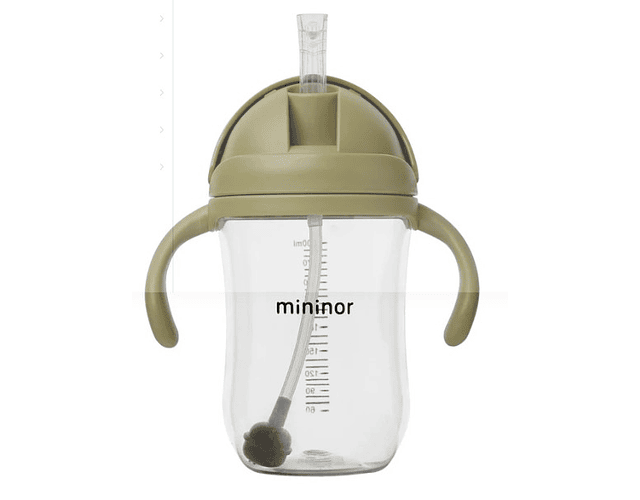 Vaso con bombilla Mininor 330ml