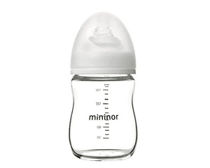 Mamadera de vidrio Mininor 160ml