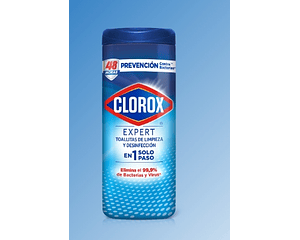 Toalla Desinfectante CLOROX TUBO 30 Unidades