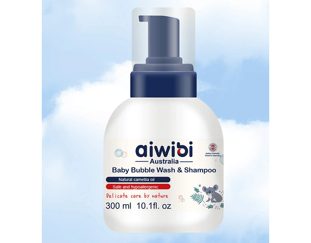 Gel de Baño y Shampoo de Burbujas Aiwibi 300 ml