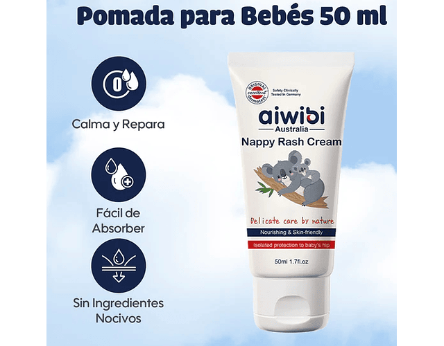 Pomada para Bebés Aiwibi 50 ml