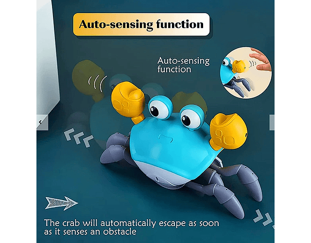 Cangrejo Sensor Con Pilas 