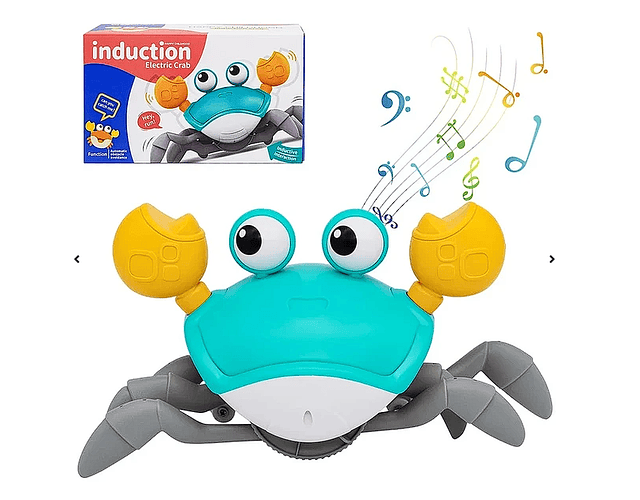 Cangrejo Sensor Con Pilas 