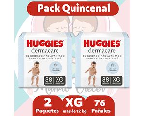Huggies Derma Care XG 76 Pañales