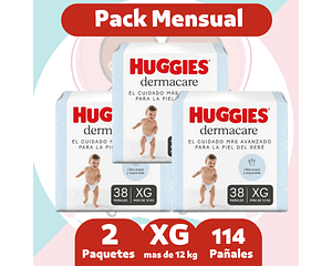 Huggies Derma Care XG 114 Pañales