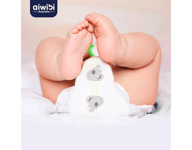 Aiwibi Premium Pack Quincenal de 60 Pañales Talla XXXG