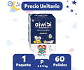Aiwibi Dulce Noche Maleta de 60 Pañales Talla P