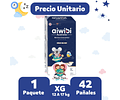 Aiwibi Dulce Noche Maleta de 42  Pañales Talla XG