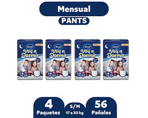 Babysec Voy a Dormir 56 Pañales