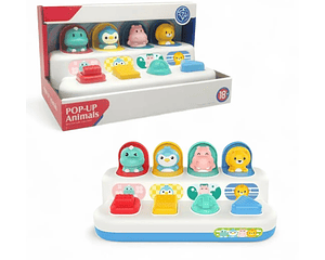 Juguete Didactico Pop up animals 