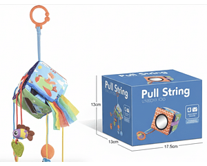 Cubo Sensorial Pull String
