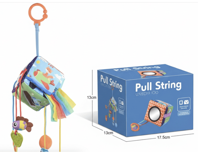 Cubo Sensorial Pull String