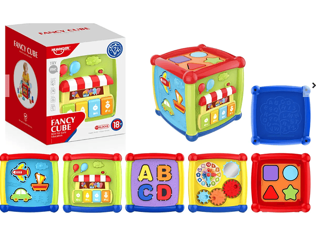 Cubo de actividades didactico 