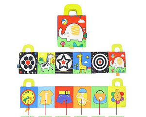 Libro Sensorial y Didáctico Para Bebes 