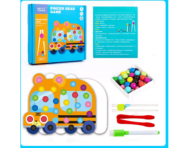 Juego Educativo De Clasificación y Motricidad