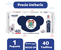 Toallita Humeda Aiwibi Premium 40 uds Con Tapa