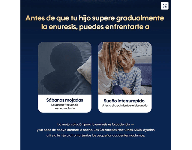 Calzoncitos Nocturnos ComfyNite S/M 60 pañales