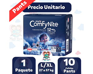 Calzoncitos Nocturnos ComfyNite L/XL 10 pañales