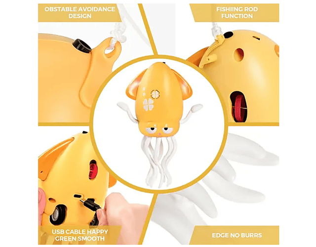 Pulpo Con Luz y Sonido