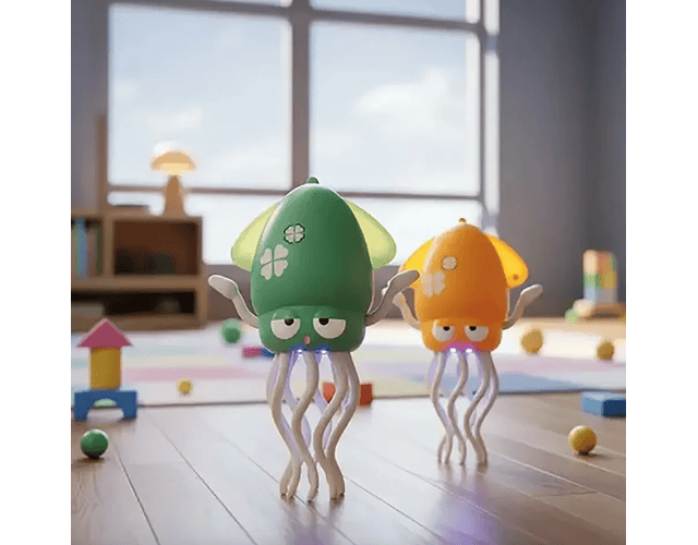 Pulpo Con Luz y Sonido