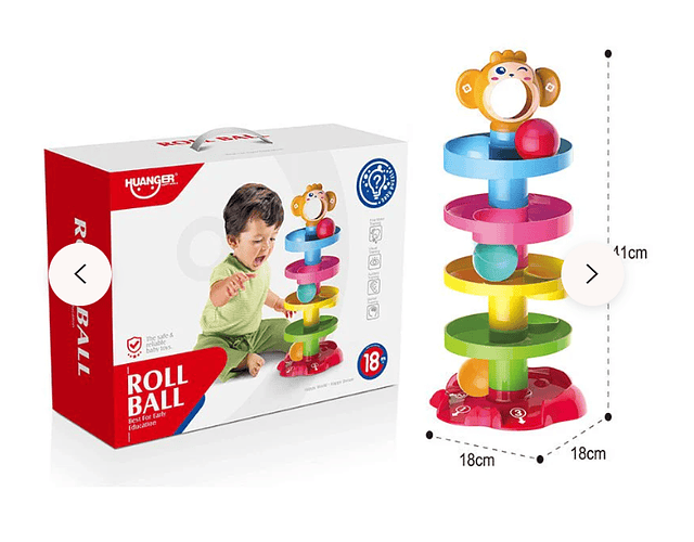 Torre Lanza Pelotas Para Bebes