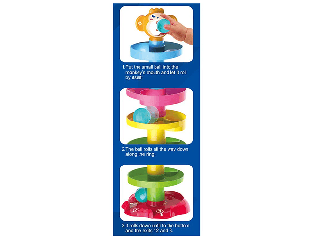 Torre Lanza Pelotas Para Bebes