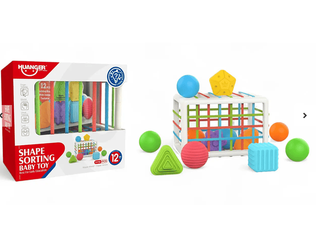 Juguete Cubo Shape Sorting Baby Toy 