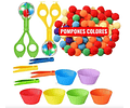 Set De Clsificacion en Pompones Con Pinzas