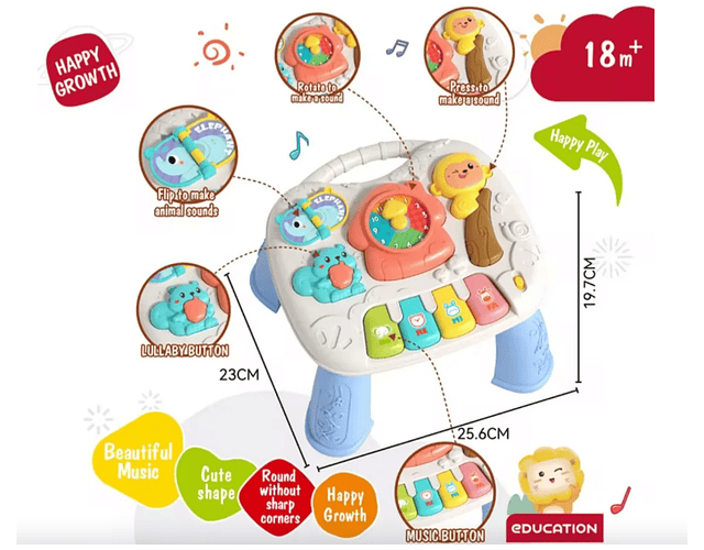 Mesa Musical De Aprendizaje Bebe
