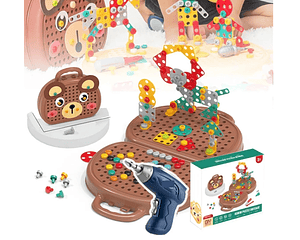 Caja De Herramientas Con Taladro 