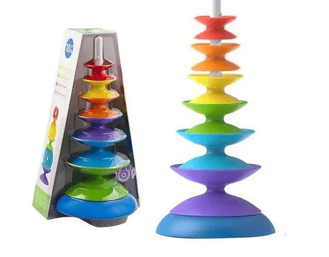 Juego Torre Giratoria Arcoíris