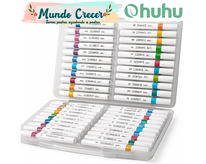 MIYA SET ACRILICOS 48 COLORES