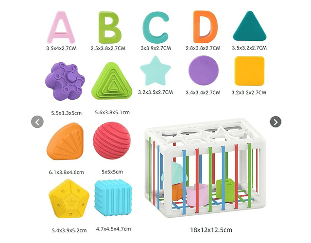 Juguete Didactico Con Encaje