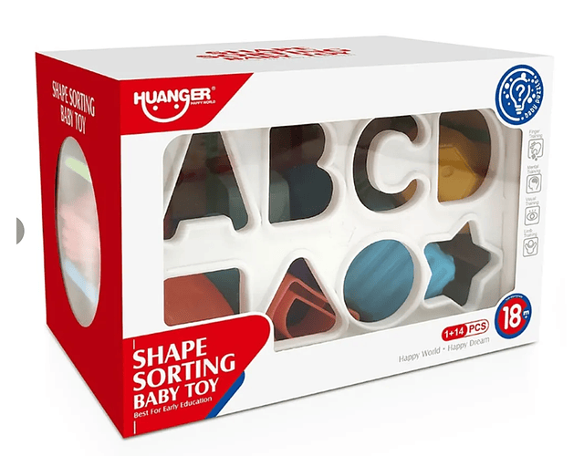 Juguete Didactico Con Encaje