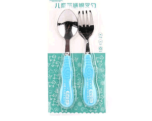 Cubiertos 2 Pzas Metalicos 