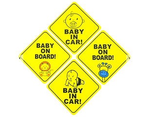 Letrero Para El Auto Baby On Board
