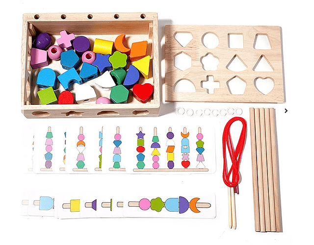 Juguete Didactico De Encaje Y Motrocidad 36+