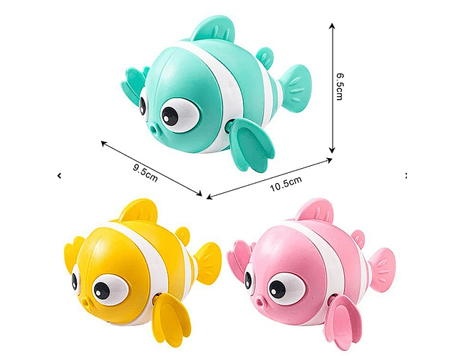 Juguete De Agua Pez Payaso