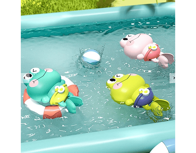 Juguete De Agua Ranita 