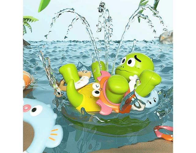Juguete De Agua Tortuga 