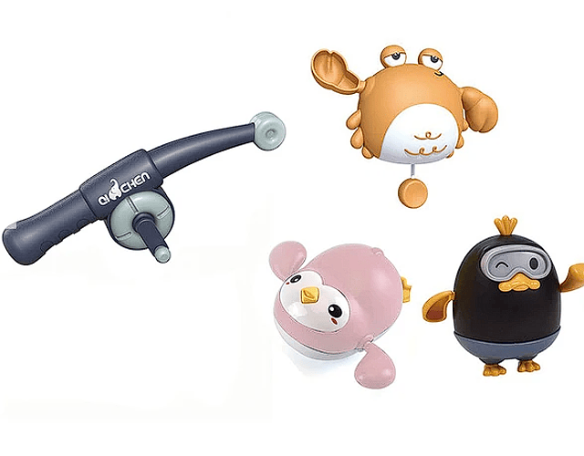 Juguete Set Para Pescar En La Ducha